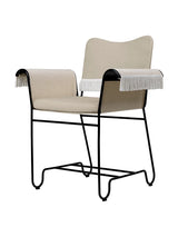 Tropique Outdoor Spisestol m/frynser fra GUBI - Leslie Limonta 12 / Sort - Jacobsen Plus