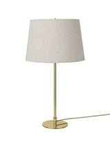 9205 Bordlampe fra GUBI - Canvas - messing - Jacobsen Plus