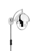 Multi-Lite væglampe fra GUBI - Krom skærm - krom stel - Jacobsen Plus