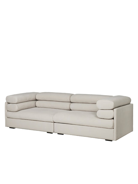 Elogio Sofa, 3-seater fra GUBI - Reales 003 - Jacobsen Plus