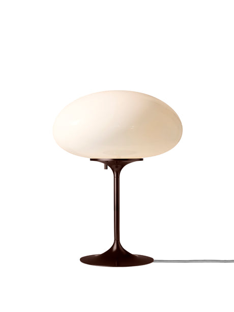 Stemlite opal bordlampe fra GUBI - Black Red - Jacobsen Plus