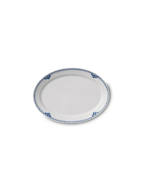 Royal Copenhagen Prinsesse, oval tallerken 28 cm - 1 - Jacobsen Plus