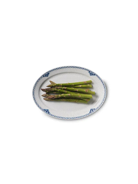Royal Copenhagen Prinsesse, oval tallerken 28 cm - 2 - Jacobsen Plus