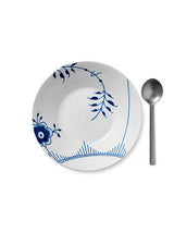 Royal Copenhagen Blå Mega Riflet, dyb tallerken 24 cm - 3 - Jacobsen Plus