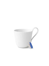 Royal Copenhagen Hvid Riflet, højhankskop 33 cl - 2 - Jacobsen Plus