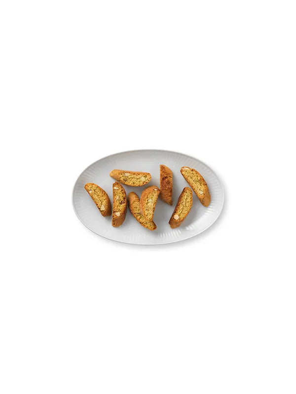 Royal Copenhagen Hvid Riflet, asiet 23 cm