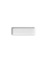 Royal Copenhagen Hvid Riflet, fad 36 cm