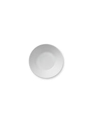 Royal Copenhagen Hvid Riflet, dyb tallerken 17 cm