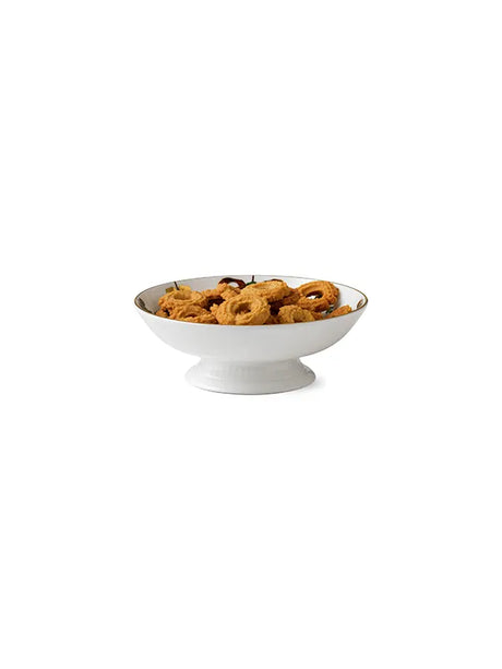 Royal Copenhagen Stjerne Riflet Jul, skål på fod 18 cm - 2 - Jacobsen Plus