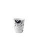 Royal Copenhagen Sort Mega Riflet, termokop 29 cl