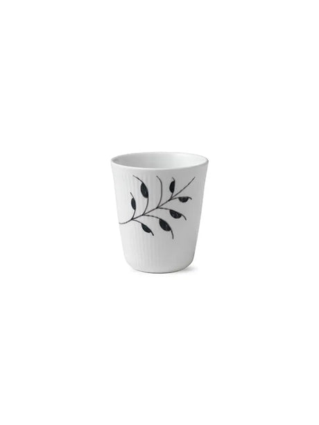 Royal Copenhagen Sort Mega Riflet, termokop 29 cl - 3 - Jacobsen Plus
