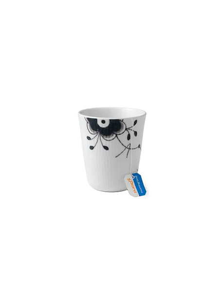 Royal Copenhagen Sort Mega Riflet, termokop 29 cl - 2 - Jacobsen Plus