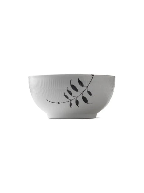 Royal Copenhagen Sort Mega Riflet, skål 24 cm - 1 - Jacobsen Plus