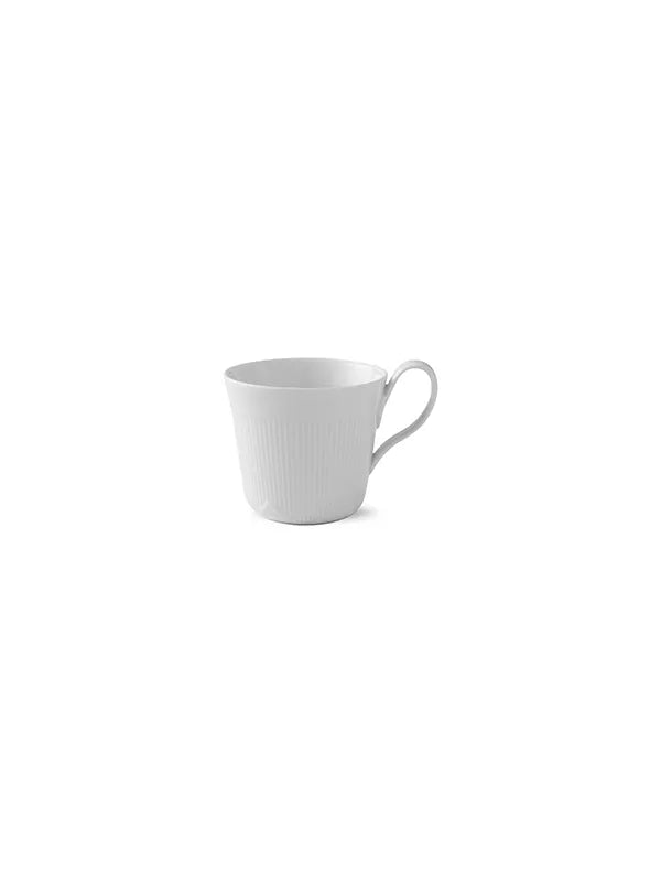 Royal Copenhagen Hvid Elements, højhankskop 35 cl