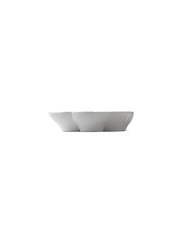 Royal Copenhagen Hvid Elements, fad 19 cm - 3 - Jacobsen Plus