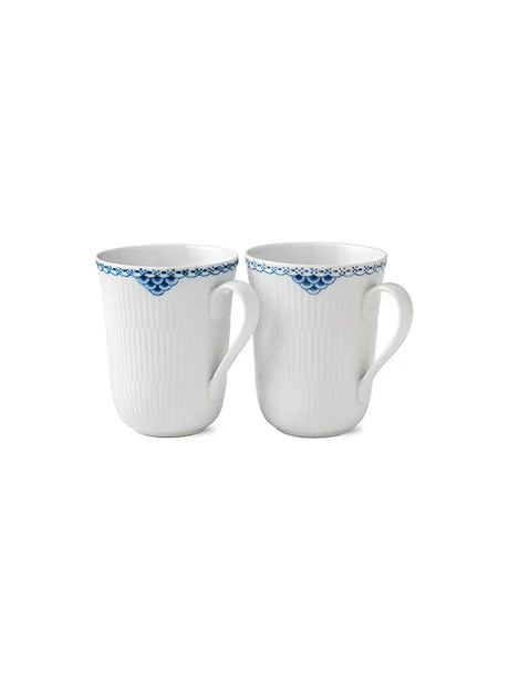 Royal Copenhagen Prinsesse, krus 33 cl 2-pak - 1 - Jacobsen Plus