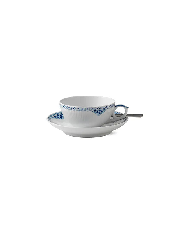 Royal Copenhagen Prinsesse, kop med underkop 20 cl - 4 - Jacobsen Plus
