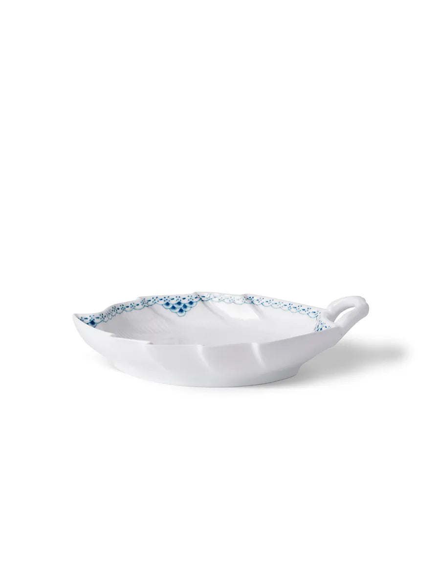Royal Copenhagen Prinsesse, bladformet asiet 23 cm