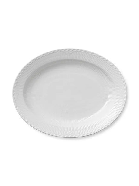 Royal Copenhagen Hvid Halvblonde, fad 36,5 cm - 1 - Jacobsen Plus
