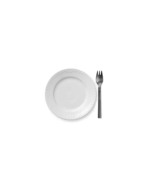 Royal Copenhagen Hvid Halvblonde, tallerken 17 cm - 2 - Jacobsen Plus