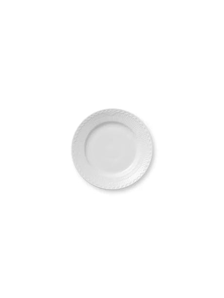 Royal Copenhagen Hvid Halvblonde, tallerken 17 cm - 1 - Jacobsen Plus