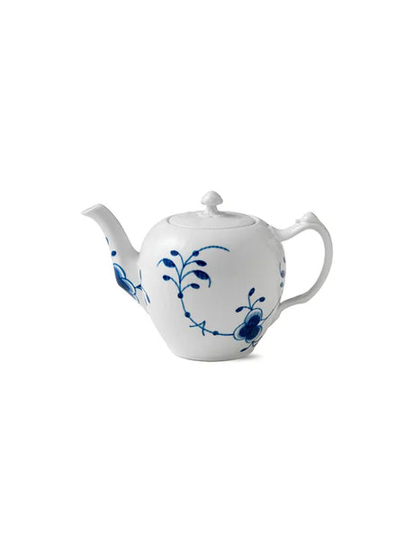 Royal Copenhagen Blå Mega Riflet, tekande med låg 100 cl - 1 - Jacobsen Plus