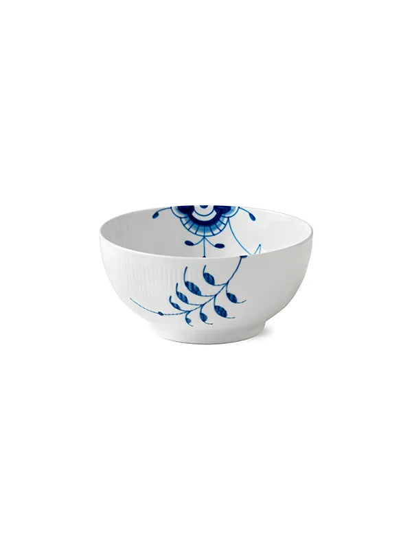 Royal Copenhagen Blå Mega Riflet, skål 24 cm - 3 - Jacobsen Plus
