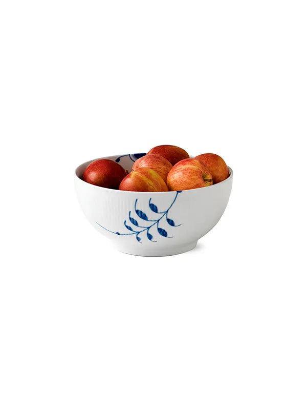 Royal Copenhagen Blå Mega Riflet, skål 24 cm