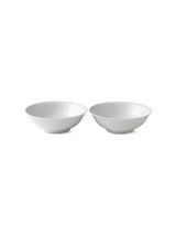 Royal Copenhagen Hvid Riflet, 2-pak portionsskål 35 cl - 1 - Jacobsen Plus