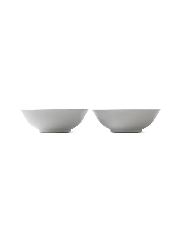 Royal Copenhagen Hvid Riflet, 2-pak portionsskål 35 cl - 2 - Jacobsen Plus