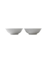 Royal Copenhagen Hvid Riflet, 2-pak portionsskål 35 cl - 2 - Jacobsen Plus