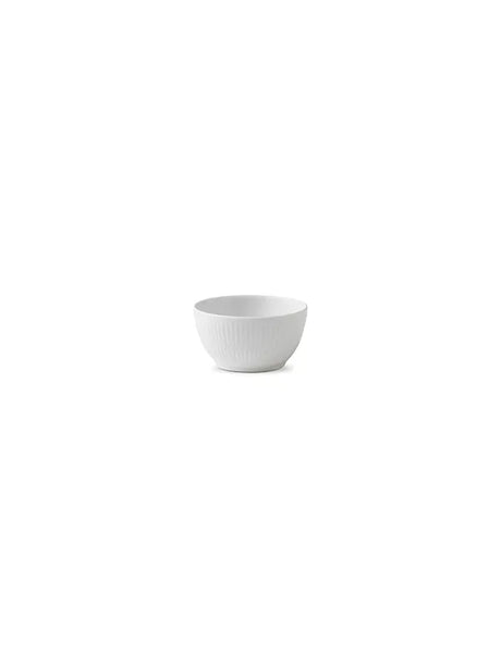 Royal Copenhagen Hvid Riflet, skål 15 cl - 1 - Jacobsen Plus