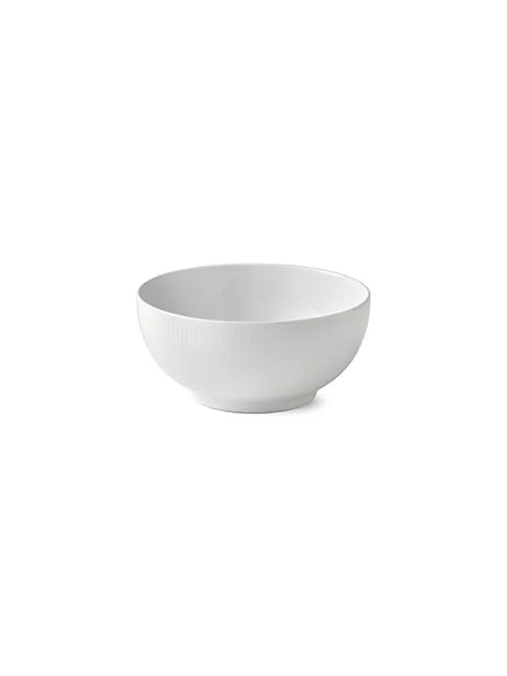 Royal Copenhagen Hvid Riflet, skål 180 cl - 3 - Jacobsen Plus