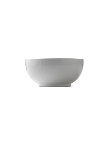 Royal Copenhagen Hvid Riflet, skål 180 cl - 1 - Jacobsen Plus