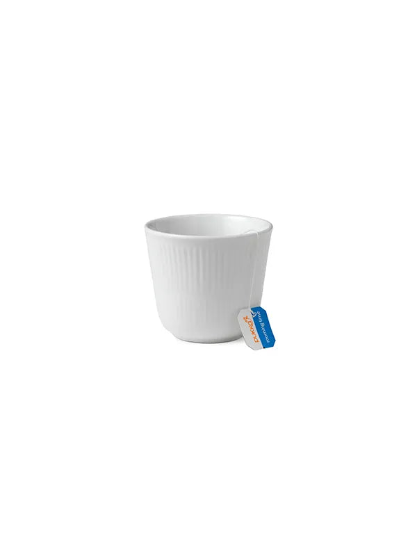 Royal Copenhagen Hvid Riflet, termokop 26 cl - 2 - Jacobsen Plus