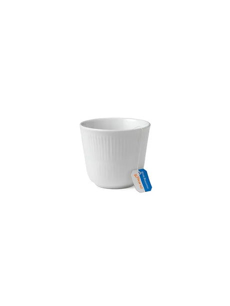 Royal Copenhagen Hvid Riflet, termokop 26 cl - 2 - Jacobsen Plus