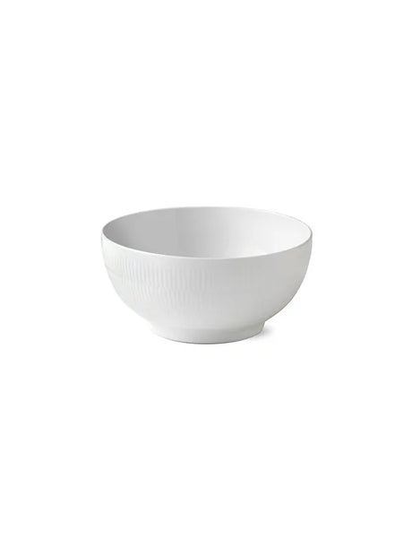 Royal Copenhagen Hvid Riflet, skål 310 cl - 2 - Jacobsen Plus