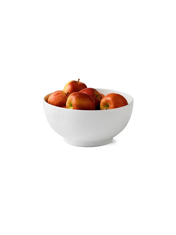 Royal Copenhagen Hvid Riflet, skål 310 cl - 3 - Jacobsen Plus
