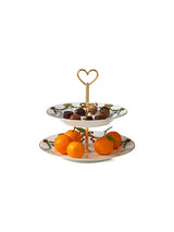 Royal Copenhagen Stjerne Riflet Jul, étagère 23 cm