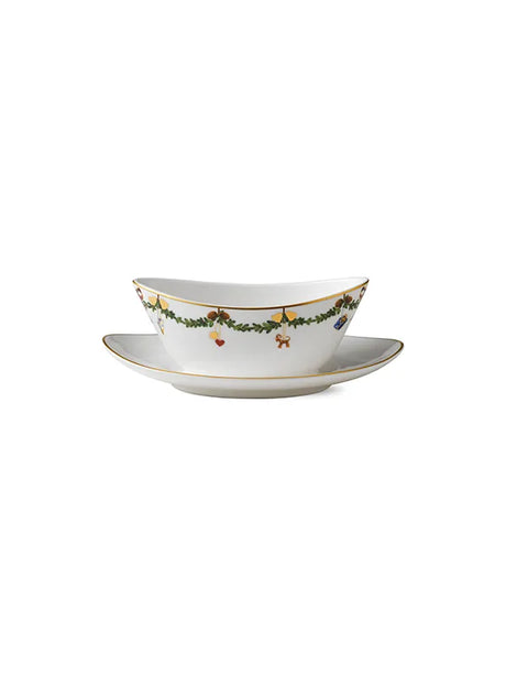 Royal Copenhagen Stjerne Riflet Jul, sovseskål 43 cl - 2 - Jacobsen Plus