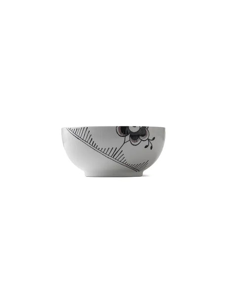Royal Copenhagen Sort Mega Riflet, skål 18 cm - 1 - Jacobsen Plus