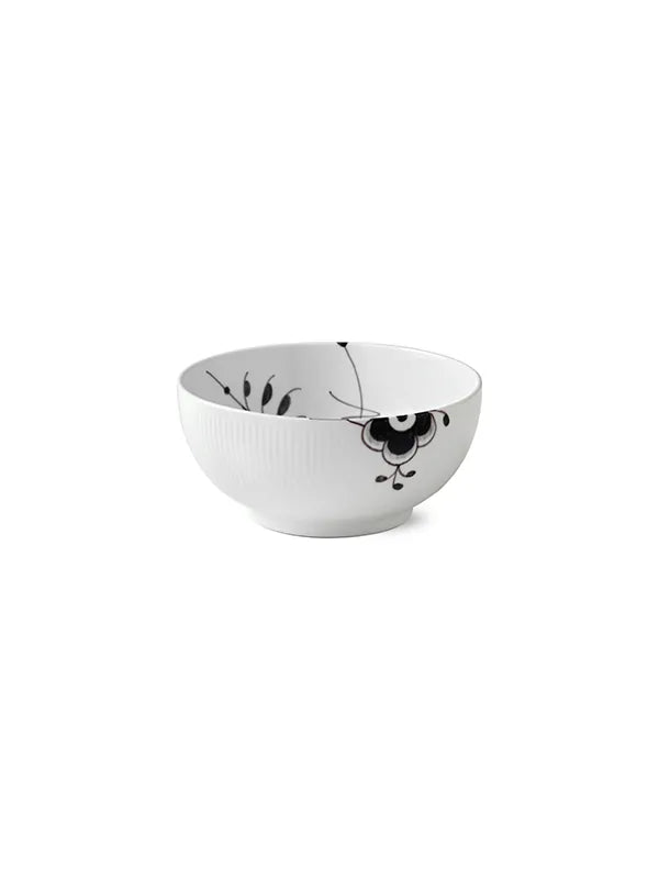 Royal Copenhagen Sort Mega Riflet, skål 21 cm - 3 - Jacobsen Plus
