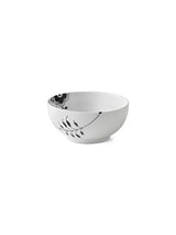 Royal Copenhagen Sort Mega Riflet, skål 21 cm - 4 - Jacobsen Plus