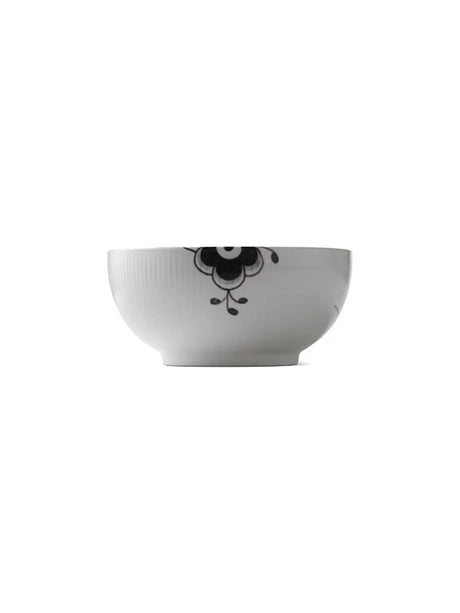 Royal Copenhagen Sort Mega Riflet, skål 21 cm - 1 - Jacobsen Plus