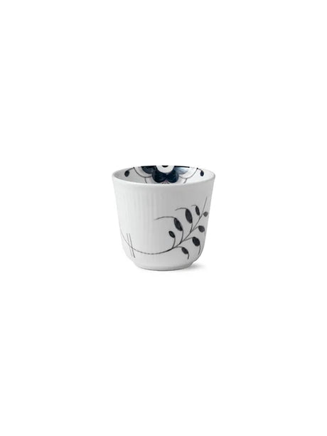 Royal Copenhagen Sort Mega Riflet, termokop 26 cl - 1 - Jacobsen Plus