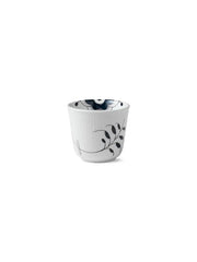 Royal Copenhagen Sort Mega Riflet, termokop 26 cl