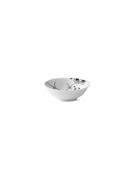 Royal Copenhagen Sort Mega Riflet, portionsskål 35 cl - 1 - Jacobsen Plus