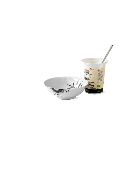 Royal Copenhagen Sort Mega Riflet, portionsskål 35 cl - 2 - Jacobsen Plus