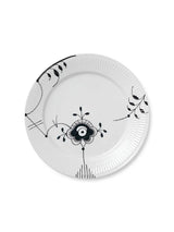 Royal Copenhagen Sort Mega Riflet, tallerken 27 cm - 1 - Jacobsen Plus
