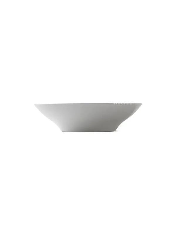 Royal Copenhagen Hvid Elements, dyb tallerken 25 cm - 3 - Jacobsen Plus